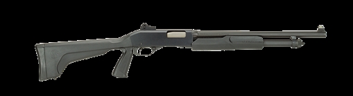 Picture of Stevens 320 Security 12 Gauge 3" 5+1 18.50" Matte Blued Carbon Steel Barrel/Rec., Matte Black Fixed Pistol Grip Stock, Ghost Ring Sight Includes Fixed Cylinder Bore Choke 19495