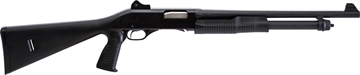Picture of Stevens 320 Stevens, Pump Action Shotgun, 20 Gauge, 3" Chamber, 18.5" Barrel, Matte Finish, Black, Pistol Grip with Full Stock, Ghost Ring Sight, 5 Rounds, Right Hand 22439