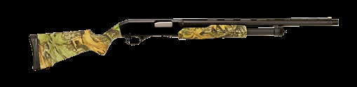 Picture of Stevens 320 Field Grade Obsession Camo, Pump Action Shotgun, 12 Gauge, 3" Chamber, 22" Vent Rib Barrel, Matte Finish, Black, Mossy Oak Obsession Polymer Stock, X-Full Choke, Fiber Optic Front Sight, 5 Rounds, Right Hand 0113561 22564