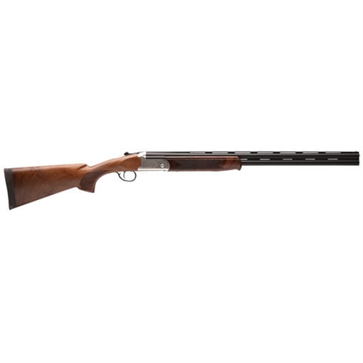 Picture of Stevens 555 Enhanced, Over/Under Shotgun, 12 Gauge, 28" Barrel, Stainless Steel Finish, Imperial Walnut Stock, Ambidextrous, Bead Sight, 5 Choke Tubes - F,IM,M,IC,C, 2 Rounds 22592