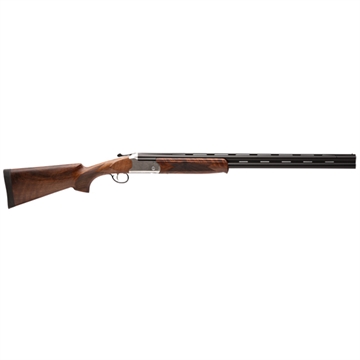 Picture of Stevens 555 Enhanced, Over/Under Shotgun, 410 Gauge, 26" Vent Rib Barrels, 3" Chamber, Matte Finish, Black, Aluminum Receiver, Turkish Walnut Stock, Ambidextrous, Bead Sight, 5 Choke Tubes - F,IM,M,IC,C, 2 Rounds 22595