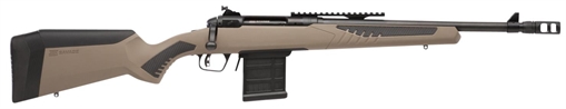 Picture of SAVAGE 110 SCOUT RIB 308 WIN 18" BBL MB FDE/BLACK OM ACCUSTOCK MAGPUL AICS 10RD MAG 57026