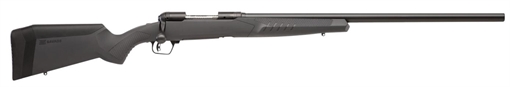 Picture of Savage Arms 110 Varmint Full Size 223 Rem 4+1 26" Matte Black Heavy Button Rifled Barrel, Matte Black Drilled & Tapped Carbon Steel Receiver, Adj AccuStock Matte Gray Synthetic Stock, Right Hand 57066