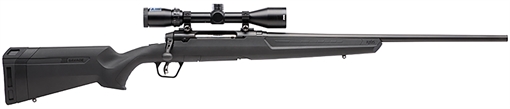 Picture of Savage Arms Axis II XP Full Size 6.5 Creedmoor 4+1 22" Matte Black Button-Rifled Barrel, Matte Black Carbon Steel Receiver, Matte Black Synthetic Stock, Bushnell Banner 3-9x40mm, Right Hand 57093