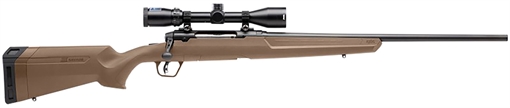 Picture of Savage Arms Axis II XP Full Size 6.5 Creedmoor 4+1 22" Matte Black Button-Rifled Barrel, Matte Black Carbon Steel Receiver, Flat Dark Earth Synthetic Stock, Bushnell Banner 3-9x40mm, Right Hand 57175