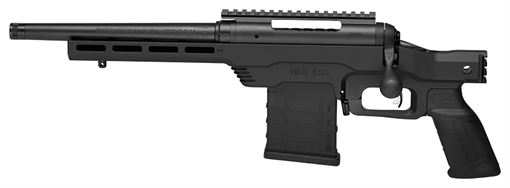 Picture of Savage Arms 110 PCS 223 Rem 10+1 10.50" Matte Black Carbon Steel Black/ Rubber Grips Left Hand 57801