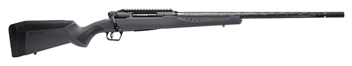 Picture of Savage Arms Impulse Mountain Hunter 6.5 Creedmoor 4+1 22" Carbon Fiber Threaded Barrel, Black Aluminum Receiver w/Picatinny Rail, Gray AccuStock Synthetic Stock, Ambidextrous 57895