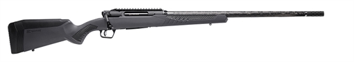 Picture of Savage Arms Impulse Mountain Hunter 300 WSM 2+1 24" Carbon Fiber Threaded Barrel, Black Aluminum Receiver w/Picatinny Rail, Gray AccuStock Synthetic Stock, Ambidextrous 57896