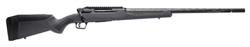 Picture of Savage Arms Impulse Mountain Hunter 6.5 PRC 2+1 24" Carbon Fiber Threaded Barrel Black Aluminum Receiver w/Picatinny Rail, Gray AccuStock Synthetic Stock, Ambidextrous 57897