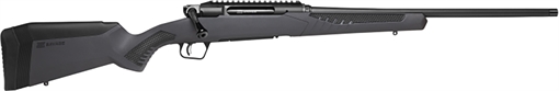 Picture of Savage Arms Impulse Driven Hunter 308 Win 4+1 18" Matte Black Threaded Barrel, Matte Black Carbon Steel Receiver w/Picatinny Rail, Gray AccuStock Synthetic Stock, Ambidextrous 57905