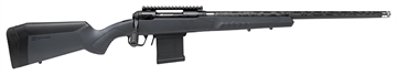 Picture of Savage Arms 110 Carbon Tactical Full Size 6.5 Creedmoor 10+1 22" Carbon Fiber Threaded Barrel, Matte Black Picatinny Rail Carbon Steel Receiver, Adj AccuStock Gray Synthetic Stock, Right Hand 57939