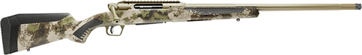 Picture of Savage Arms Impulse Big Game 308 Win 4+1 22" Threaded, Hazel Green Barrel/Rec, Woodland Camo AccuStock with AccuFit, Includes Detachable Box Mag 58024