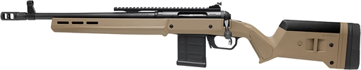 Picture of Savage Arms 110 Scout Full Size 6mm ARC 10+1 16.50" Flat Dark Earth Threaded Barrel, Picatinny Rail Carbon Steel Receiver, Magpul Hunter Synthetic Stock Left Hand 58199