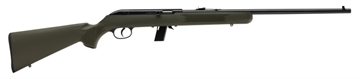 Picture of Savage Arms 64F, Semi-automatic Rifle, 22LR, 21" Barrel, Matte Finish, Green Synthetic Stock, Adjustable Sights, 10 Rounds, 1 Magazine, Right Hand 40221