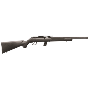Picture of Savage Arms 64 FV-SR Full Size 22 LR 10+1 16.50" Matte Black Heavy Barrel, Matte Black Picatinny Rail Carbon Steel Receiver, Matte Black Fixed Synthetic Stock, Right Hand 45110