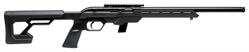 Picture of Savage Arms 64 Precision 22 LR 10+1 16.50" Matte Black Threaded Heavy Carbon Steel Barrel, Drilled & Tapped Carbon Steel Receiver, M-Lok Compatible Forend, Black Synthetic Chassis Stock 45114