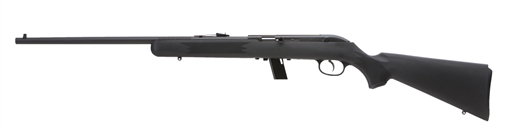 Picture of Savage Arms 64 FL Full Size 22 LR 10+1 21" Matte Black Carbon Steel Barrel, Matte Black Grooved Carbon Steel Receiver, Matte Black Fixed Synthetic Stock, Left Hand 40060