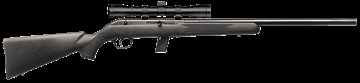 Picture of Savage Arms 64 FVXP Full Size 22 LR 10+1 21" Matte Black Heavy Barrel, Matte Black Drilled & Tapped Carbon Steel Receiver, Matte Black Fixed Synthetic Stock, 3-9x40mm Duplex Scope, Right Hand 45100