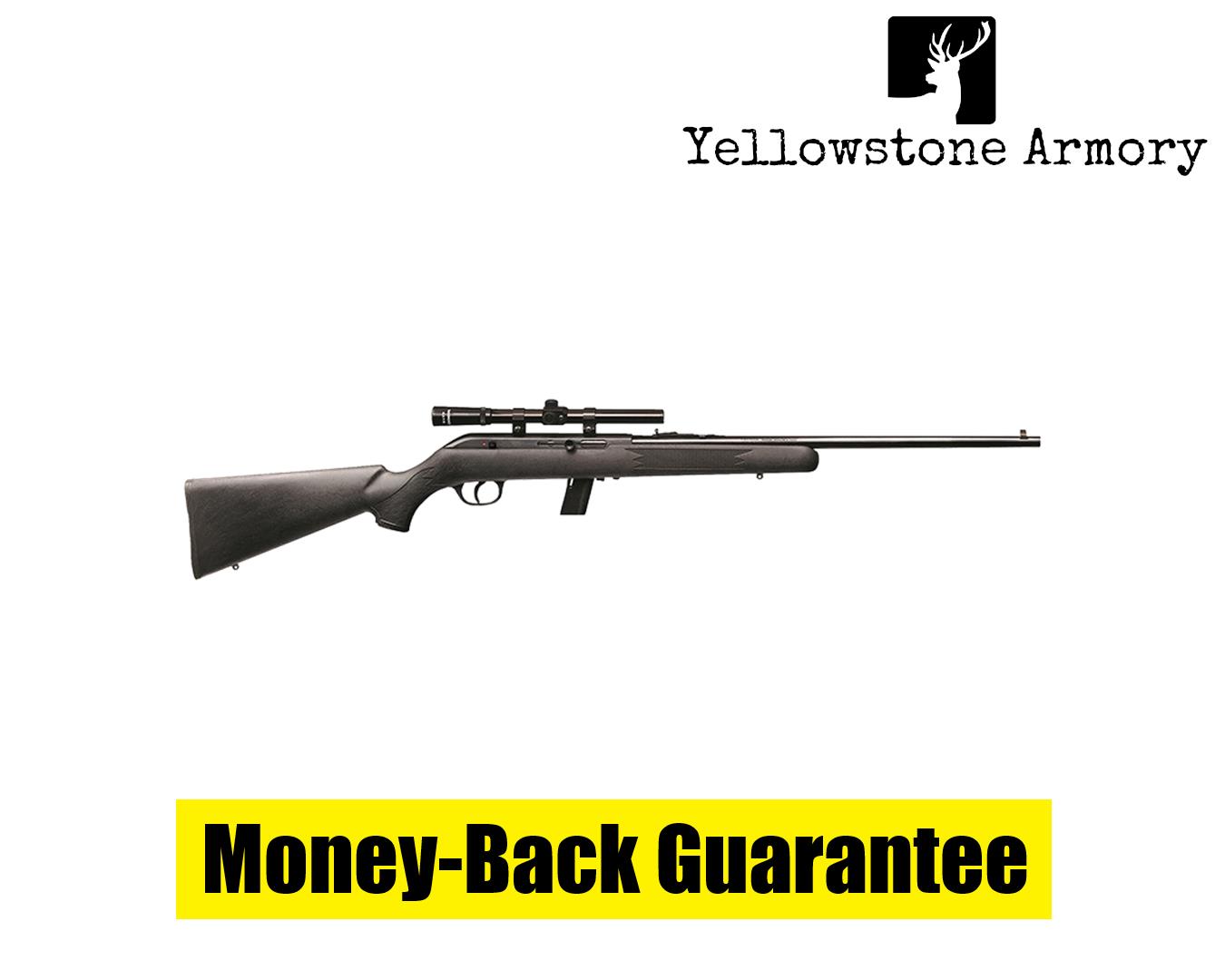 Savage 64 FXP Rifle 22 LR Black Synthetic 21 in. RH W/Scope 40000-img-0