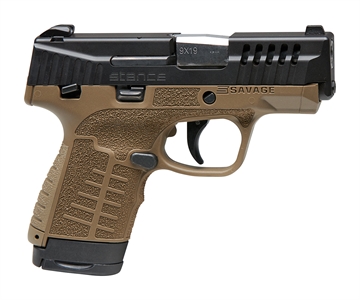 Picture of Savage Stance MC9MS Pistol 9mm 3.2 in. FDE 7+1/8+1 rd. 67004