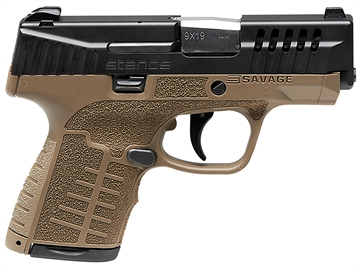 Picture of Savage Stance MC9 Pistol 9mm 3.2 in. FDE NS 7+1/10+1 rd. 67041