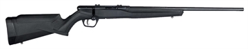 Picture of Savage Arms B Series F Full Size 17 HMR 10+1 21" Matte Black Button Rifled Barrel, Matte Black Drilled & Tapped Carbon Steel Receiver, Matte Black Fixed Synthetic Stock, Right Hand 70800