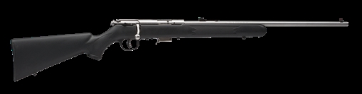 Picture of Savage Arms 93 FSS Full Size 22 WMR 5+1 21" Matte Sporter Barrel, Matte Drilled & Tapped Stainless Steel Receiver, Matte Black Fixed Synthetic Stock, Right Hand 91700