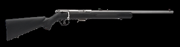 Picture of Savage Arms 93 FSS Full Size 22 WMR 5+1 21" Matte Sporter Barrel, Matte Drilled & Tapped Stainless Steel Receiver, Matte Black Fixed Synthetic Stock, Right Hand 91700