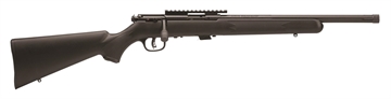 Picture of Savage Arms 93R17 FV-SR Full Size 17 HMR 5+1 16.50" Matte Black Heavy Threaded Barrel, Matte Black Picatinny Rail Carbon Steel Receiver, Matte Black Fixed Varmint Synthetic Stock, Right Hand 96699
