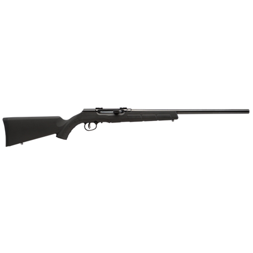 Picture of Savage Arms A Series Magnum Full Size 17 HMR 10+1 22" High Luster Heavy Barrel, High Luster Drilled & Tapped Carbon Steel Receiver, Matte Black Fixed Synthetic Stock, Right Hand 47007