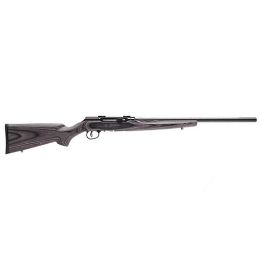 Picture of Savage Arms A17 Sporter Full Size 17 HMR 10+1 22" Satin Black Sporter Barrel, Satin Black Drilled & Tapped Carbon Steel Receiver, Gray Fixed Laminate Stock, Right Hand 47008