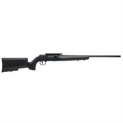 Picture of Savage Arms A22 Pro Varmint Full Size Semi-Auto 22 WMR 10+1 22" Barrel, Black Metal Finish & Boyd's Pro Varmint Matte Black Stock 47222
