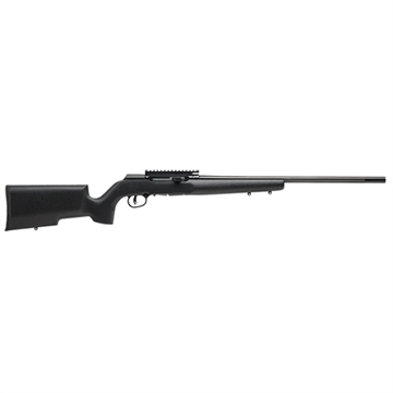 Picture of Savage Arms A22 Pro Varmint Full Size Semi-Auto 22 WMR 10+1 22" Barrel, Black Metal Finish & Boyd's Pro Varmint Matte Black Stock 47222
