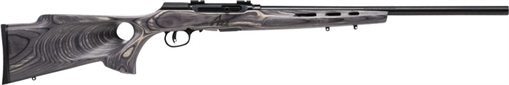 Picture of Savage Arms A Series Target Full Size 22 WMR 10+1 22" High Luster Heavy Target Barrel, High Luster Drilled & Tapped Carbon Steel Receiver, Gray Thumbhole Laminate Stock, Right Hand 47221
