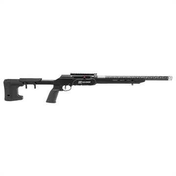 Picture of Savage Arms A22 Precision Lite 22 LR 18" Carbon Fiber Wrapped Barrel 10+1 Black Rec Black Adjustable MDT Aluminum Chassis Stock Black Polymer Grip Right Hand 47256
