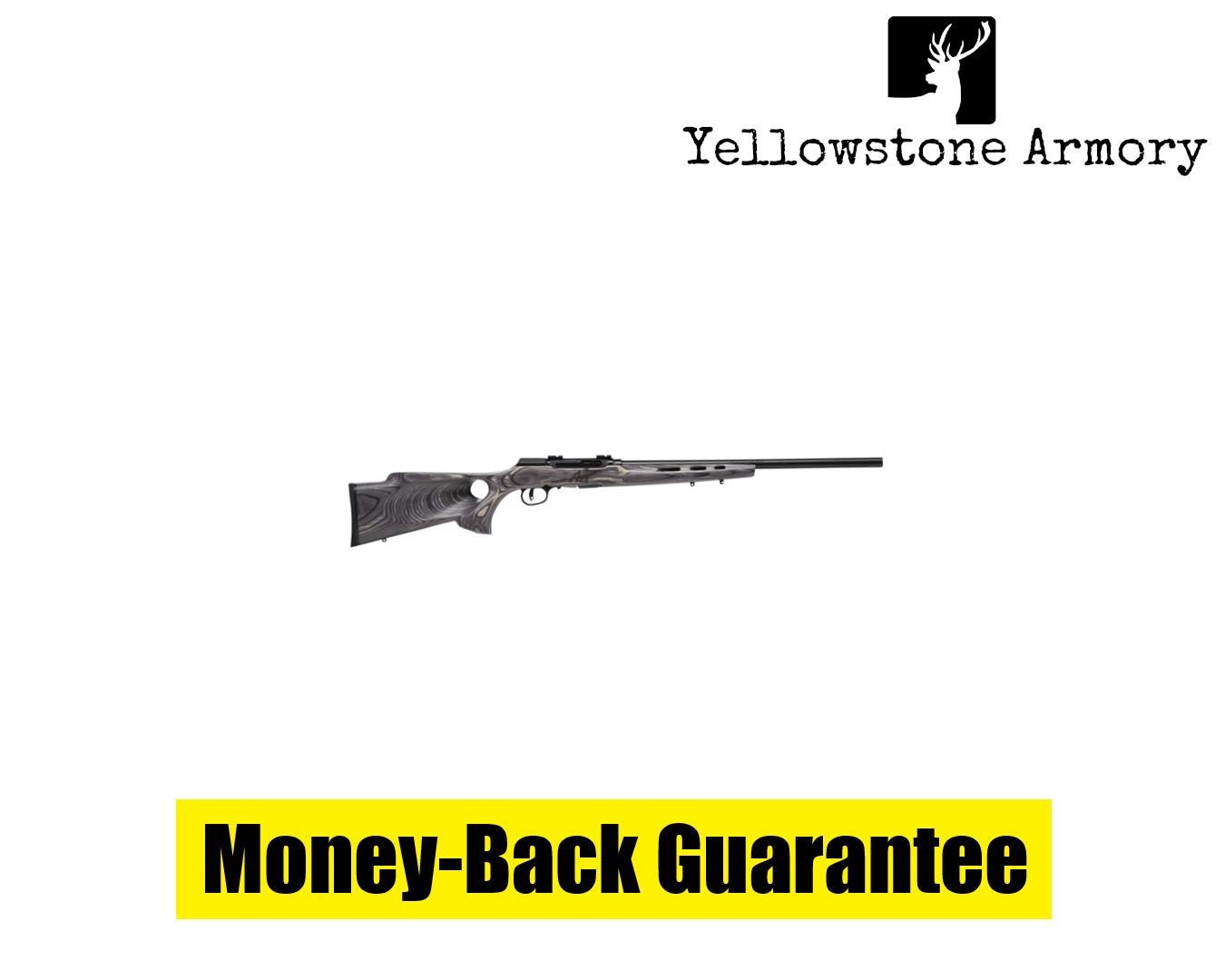 Savage A22 Target Thumbhole Rifle 22 WMR. in. Grey Wood Laminated RH 47221-img-0