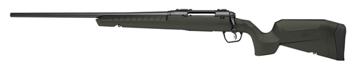 Picture of Savage Arms Axis 2 7mm-08 Rem 4+1 22" Matte Black Sporter Barrel, Matte Black Drilled & Tapped Steel Receiver, Fixed Green Synthetic Stock, Left Hand 32075