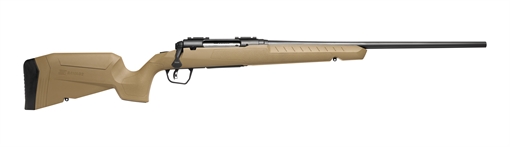 Picture of Savage Arms Axis 2 Compact 308 Win 4+1 20" Matte Black Heavy Sporter Barrel, Matte Black Drilled & Tapped Carbon Steel Receiver, Fixed Flat Dark Earth Synthetic Stock, Right Hand 32116