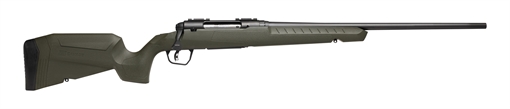 Picture of Savage Arms Axis 2 Compact 308 Win 4+1 20" Matte Black Heavy Sporter Barrel, Matte Black Drilled & Tapped Carbon Steel Receiver, Fixed OD Green Synthetic Stock, Right Hand 32109