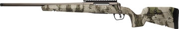 Picture of Savage Arms Axis 2 Pro Compact 350 Legend 4+1 18" Gun Metal Bronze Cerakote Heavy Threaded Barrel & Picatinny Rail Carbon Steel Receiver, Fixed Woodland Camo Synthetic Stock, Left Hand 32313