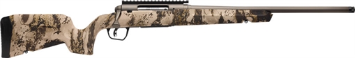 Picture of Savage Arms Axis 2 Pro Compact 7mm-08 Rem 4+1 20" Gun Metal Bronze Cerakote Heavy Sporter Threaded Barrel & Picatinny Rail Carbon Steel Receiver, Fixed Western Camo Synthetic Stock, Right Hand 32340