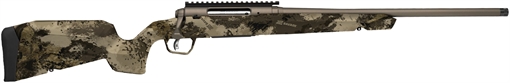 Picture of Savage Arms Axis 2 Pro 7mm-08 Rem 4+1 20" Gun Metal Bronze Cerakote Heavy Sporter Threaded Barrel & Picatinny Rail Carbon Steel Receiver, Fixed Western Camo Synthetic Stock, Right Hand 32319
