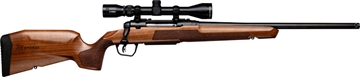 Picture of SAVAGE AXIS 2 XP 6.5CM 20" THREADED W/3-9X40 BLK/HARDWOOD 33342 G33342