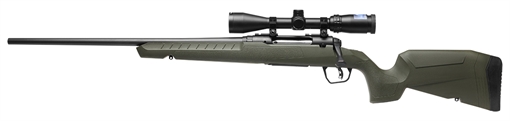 Picture of Savage Arms Axis 2 XP Combo Full Size 308 Win 4+1 22" BBlack Sporter Barrel, Black Carbon Steel Receiver Drilled & Tapped, OD Green Fixed Synthetic Stock, Weaver 3-9x40mm Scope, Left Hand 32187
