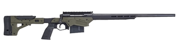 Picture of Savage Arms Axis II Precision 30-06 Springfield 5+1 22", Matte Black Barrel/Rec, OD Green Adjustable MDT Aluminum Chassis, Polymer Grip 57553