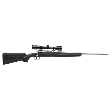 Picture of SAVAGE AXIS II XP RIB 22-250 REM 22" SS BBL BLACK SYN STK DBM BUSHNELL BANNER 3-9X40 SCOPE 57102