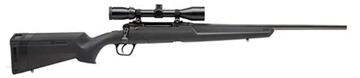 Picture of SAVAGE AXIS XP COMPACT RIB 223 REM 20" BBL BLACK SYNTHETIC STOCK 4RD DBM WEAVER 3-9X40MM SCOPE 57265