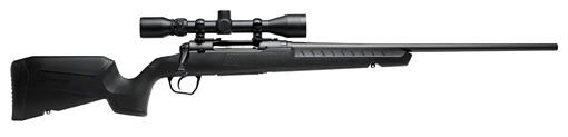 Picture of Savage Arms Axis XP Compact, Bolt Action Rifle, 6.5 Creedmoor, 20" Sporter Contour Barrel, Matte Finish, Black, Polymer Stock, 1 Magazine, 4 Rounds, Includes 3-9x40 Scope 32025