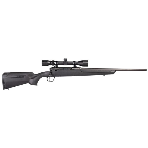 Picture of SAVAGE AXIS XP COMPACT RIB 6.5 CREEDMOOR 20IN BBL BLACK SYN STOCK 4RD DBM WEAVER 3-9X40MM SCOPE 57474