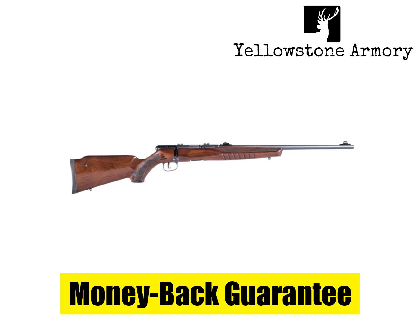 Savage Arms B17 G Rifle 17 HMR 10/rd 21" Barrel Hardwood 70810-img-0